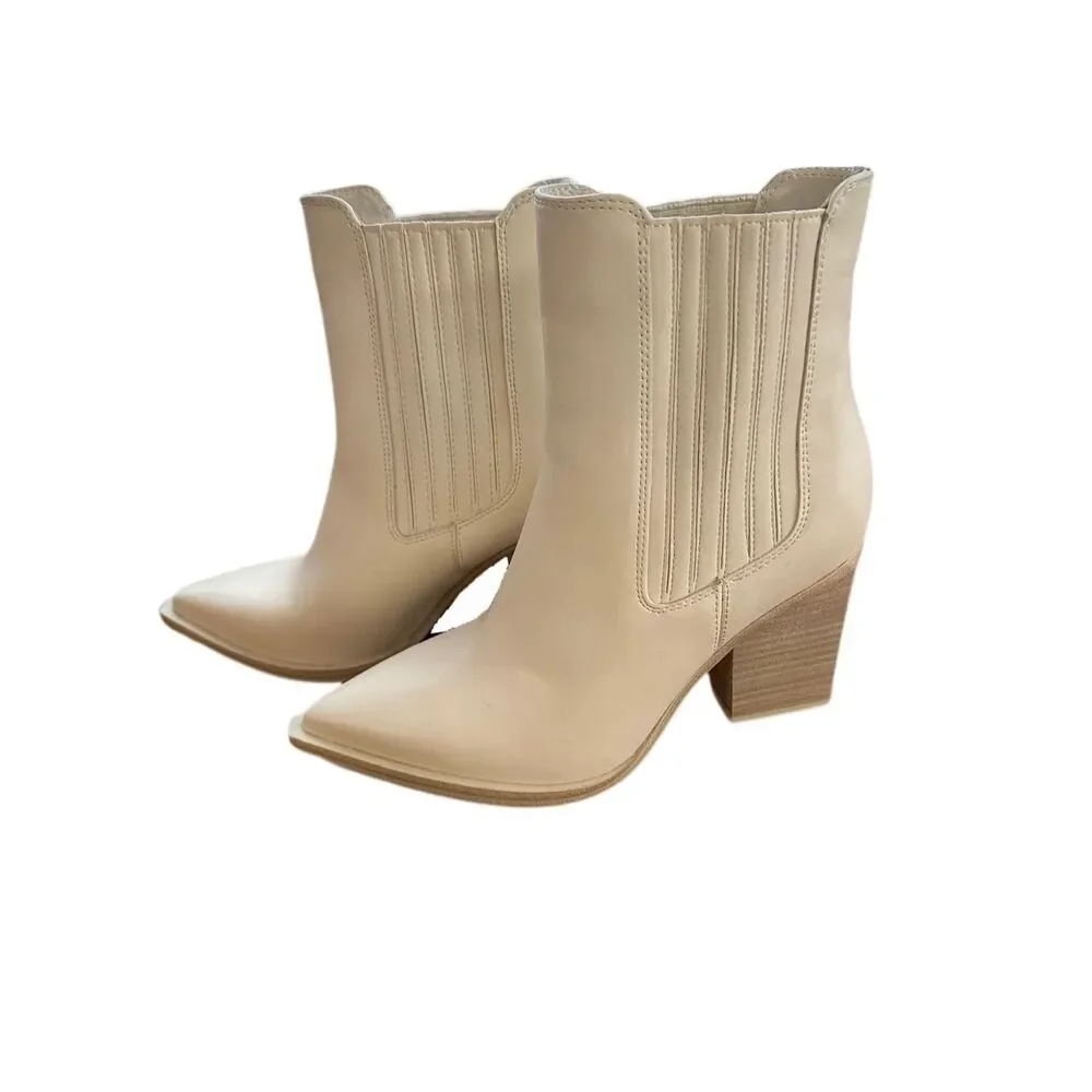 New! Altar’d State Ivory Prairie Boots Sz 7.5